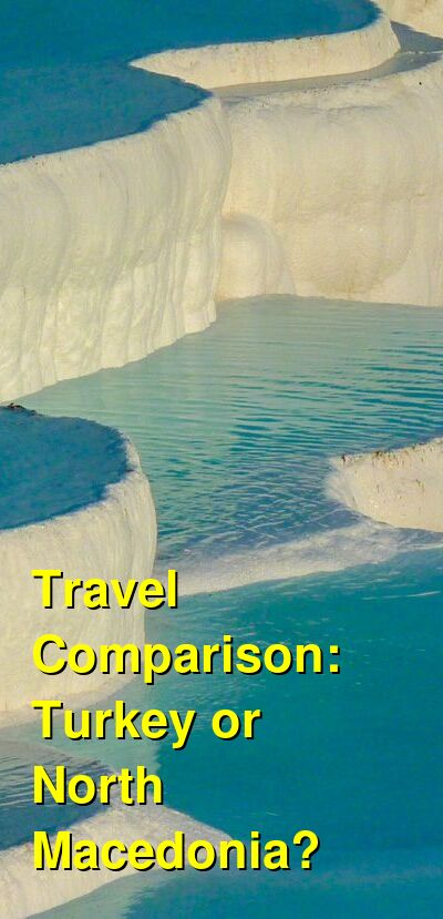 Turkey vs. North Macedonia Travel Comparison