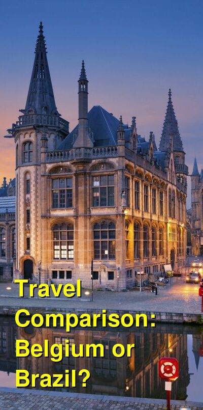 Belgium vs. Brazil Travel Comparison
