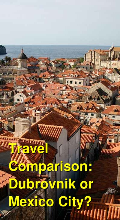 Dubrovnik vs. Mexico City Travel Comparison