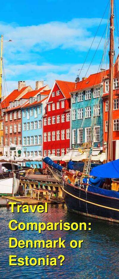 Denmark vs. Estonia Travel Comparison