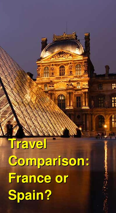 Spain vs. France Travel Comparison