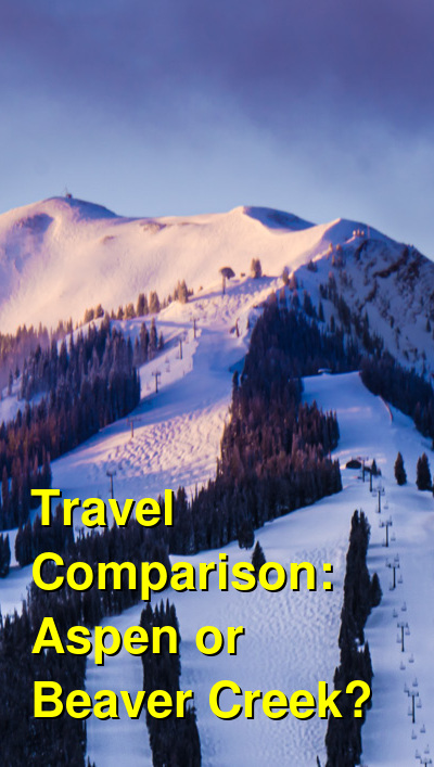 Aspen vs. Beaver Creek Travel Comparison