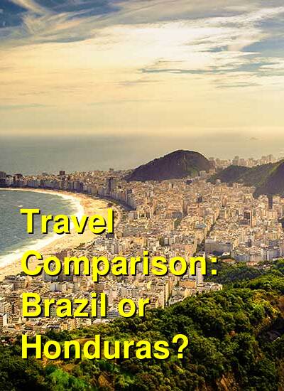 Brazil vs. Honduras Travel Comparison