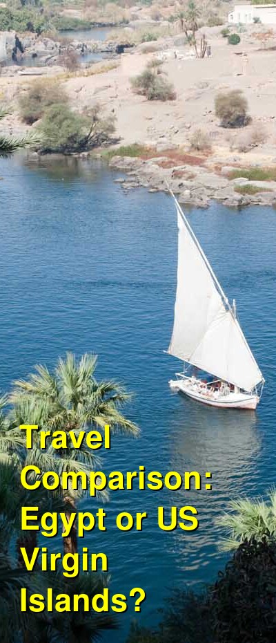 Egypt vs. USVI Travel Comparison