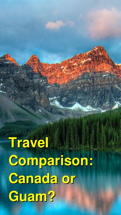 Guam vs. Canada Travel Comparison
