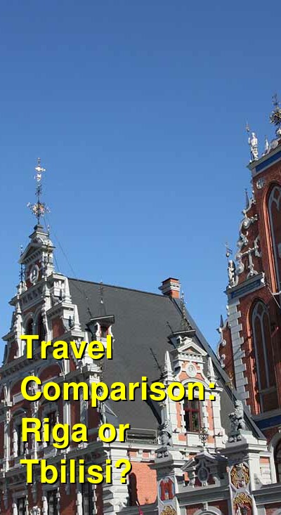 Riga vs. Tbilisi Travel Comparison