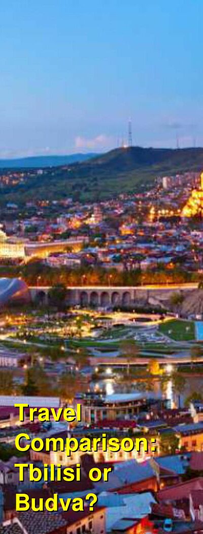 Tbilisi vs. Budva Travel Comparison