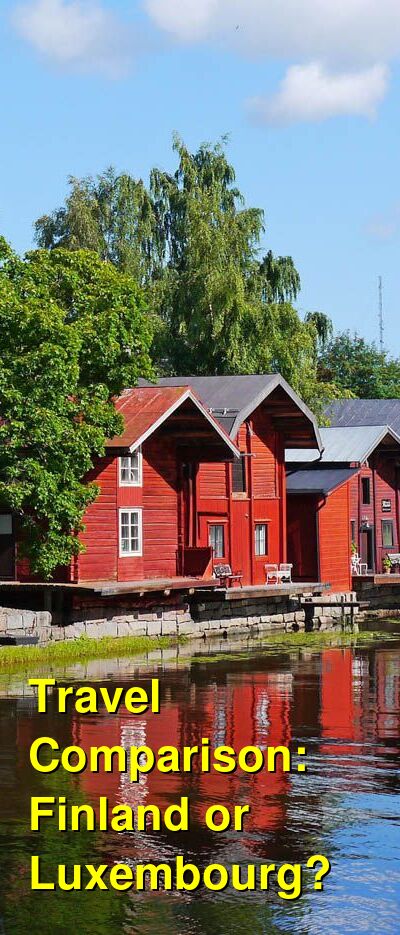 Finland vs. Luxembourg Travel Comparison