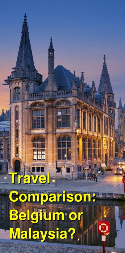 Belgium vs. Malaysia Travel Comparison
