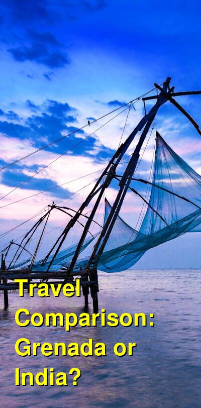 Grenada vs. India Travel Comparison