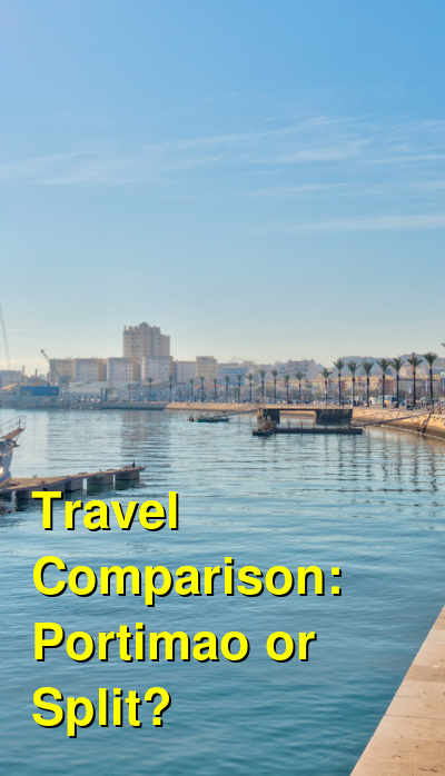 Portimao vs. Split Travel Comparison
