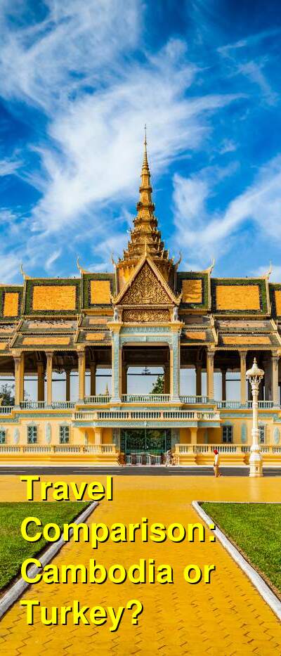 Cambodia vs. Turkey Travel Comparison