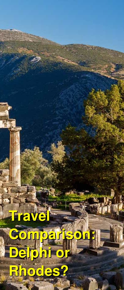 Delphi vs. Rhodes Travel Comparison