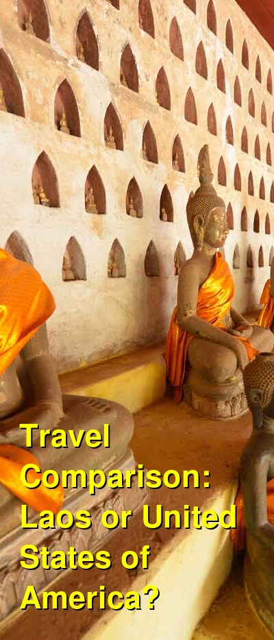 Laos vs. USA Travel Comparison