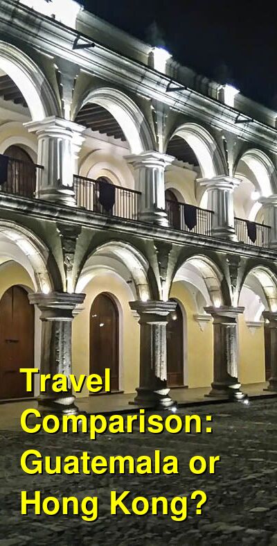 Guatemala vs. Hong Kong Travel Comparison