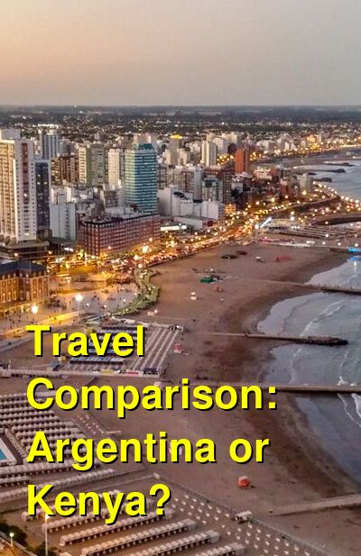 Argentina vs. Kenya Travel Comparison