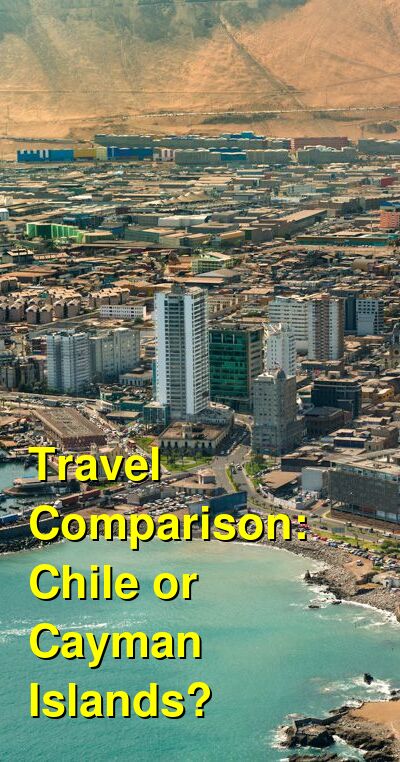 Chile vs. Cayman Islands Travel Comparison