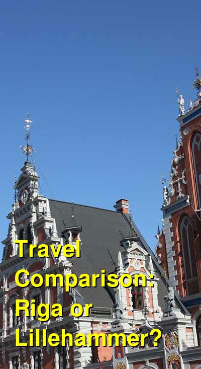 Riga vs. Lillehammer Travel Comparison