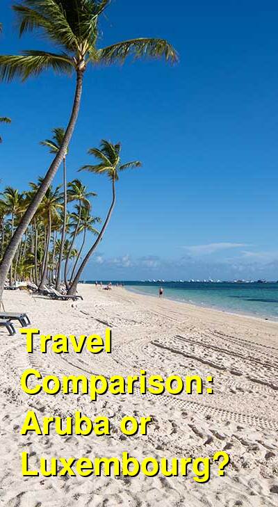 Aruba vs. Luxembourg Travel Comparison