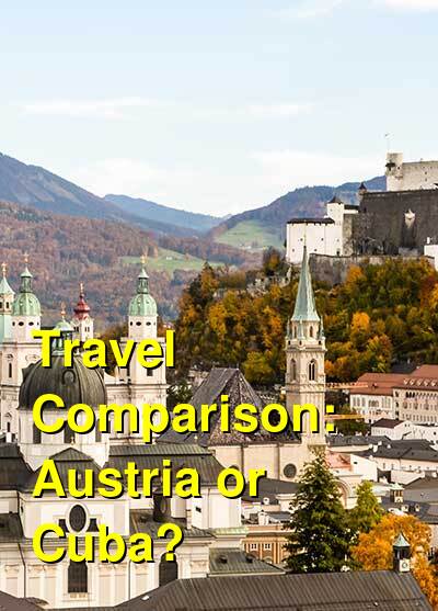 Austria vs. Cuba Travel Comparison