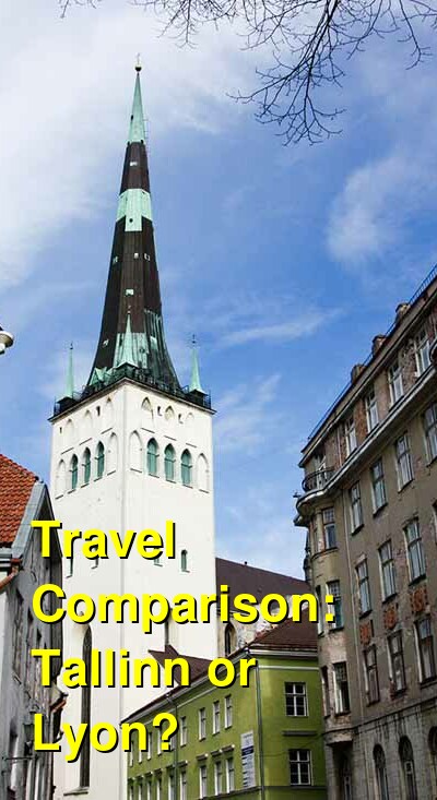 Tallinn vs. Lyon Travel Comparison
