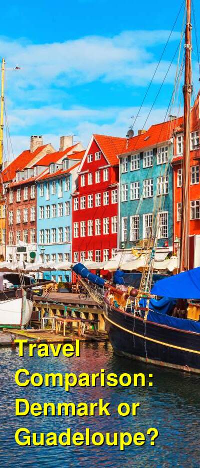 Denmark vs. Guadeloupe Travel Comparison