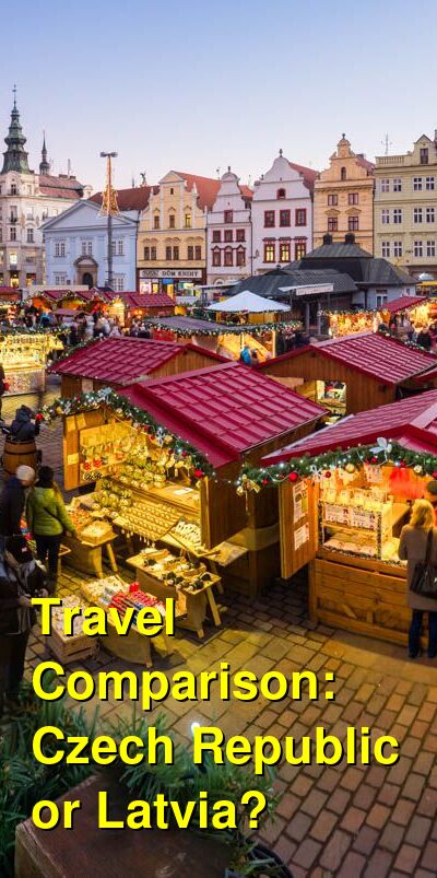 Czech Republic vs. Latvia Travel Comparison