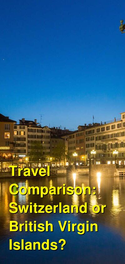 Switzerland vs. BVI Travel Comparison