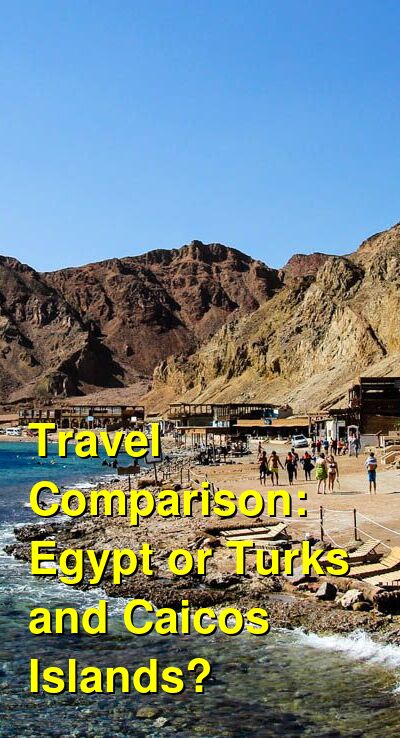 Egypt vs. Turks and Caicos Travel Comparison
