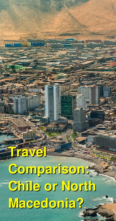 Chile vs. North Macedonia Travel Comparison