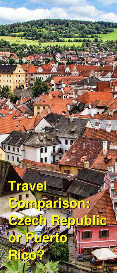 Czech Republic vs. Puerto Rico Travel Comparison