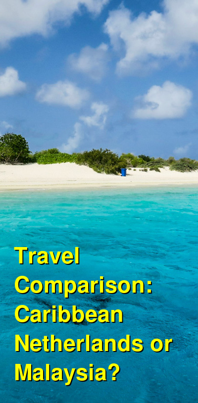 Caribbean Netherlands vs. Malaysia Travel Comparison