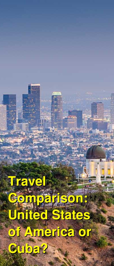 Cuba vs. USA Travel Comparison