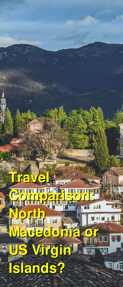 North Macedonia vs. USVI Travel Comparison