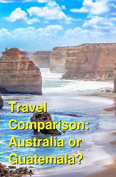 Australia vs. Guatemala Travel Comparison