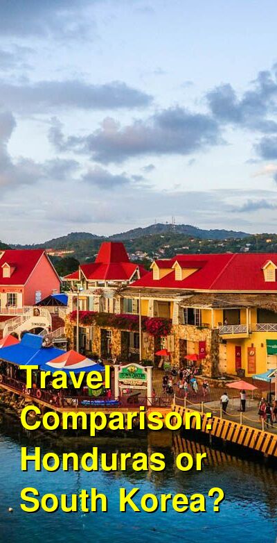 Honduras vs. South Korea Travel Comparison