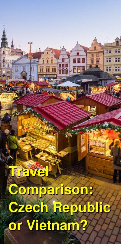 Czech Republic vs. Vietnam Travel Comparison