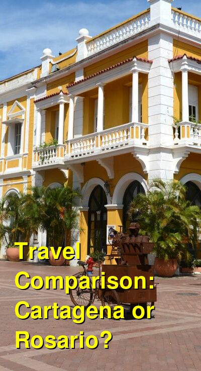 Cartagena vs. Rosario Travel Comparison