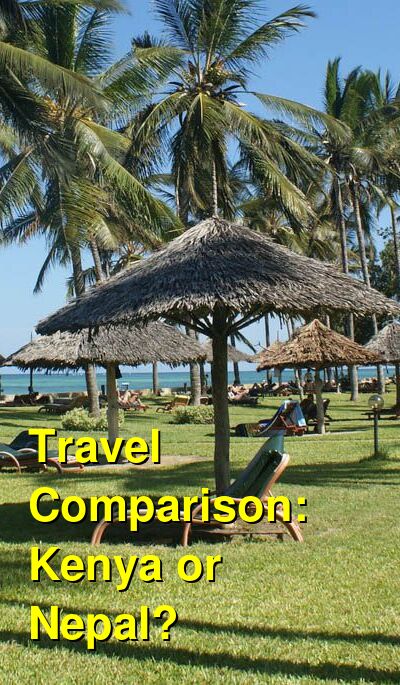 Kenya vs. Nepal Travel Comparison