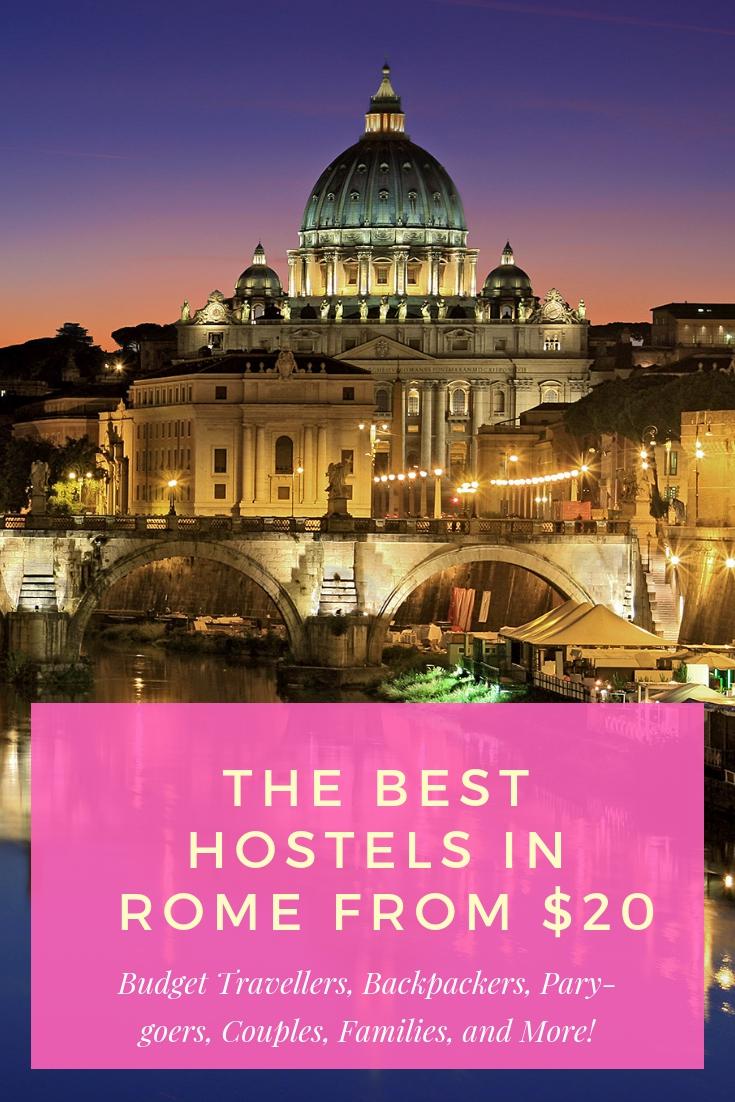 The BEST Hostels in Rome from $15 (January 2022) | Budget Your Trip