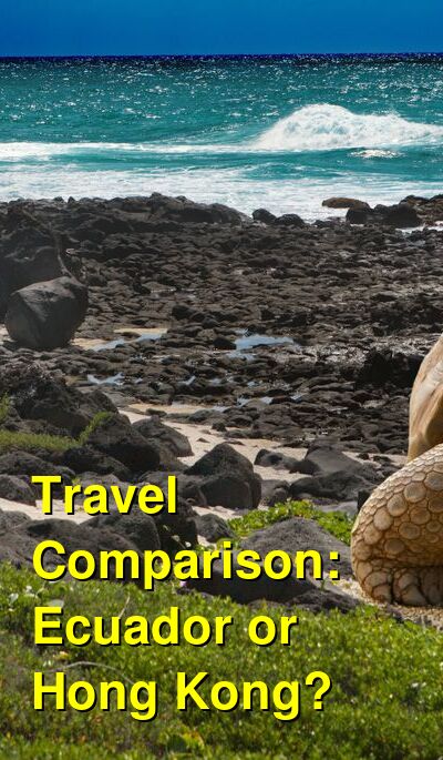 Ecuador vs. Hong Kong Travel Comparison