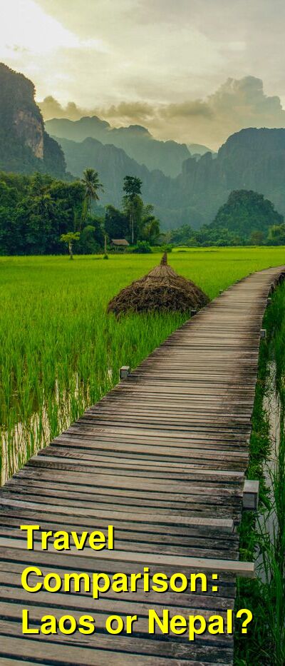 Laos vs. Nepal Travel Comparison