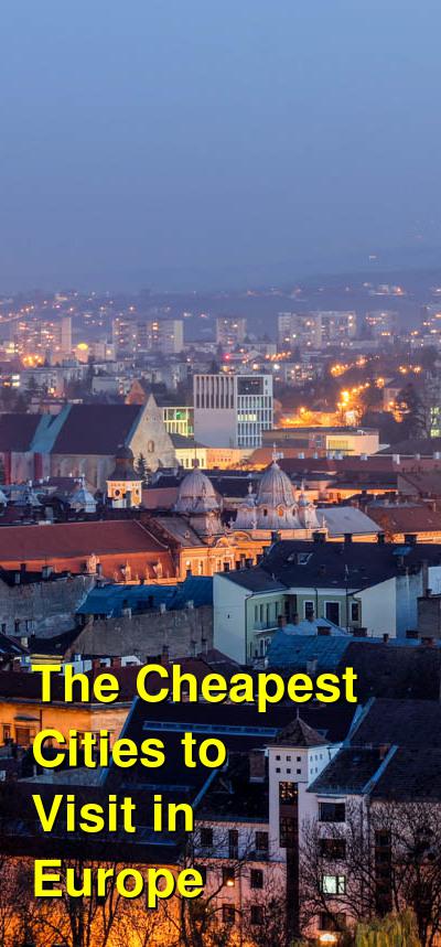 cheapest tourist cities europe