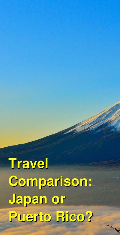 Japan vs. Puerto Rico Travel Comparison