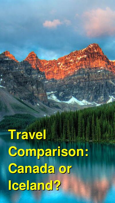 Canada vs. Iceland Travel Comparison