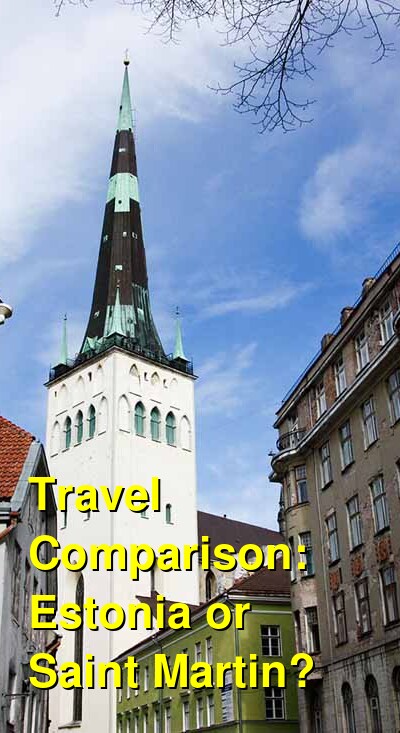 Estonia vs. Saint Martin Travel Comparison