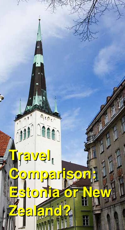 Estonia vs. New Zealand Travel Comparison