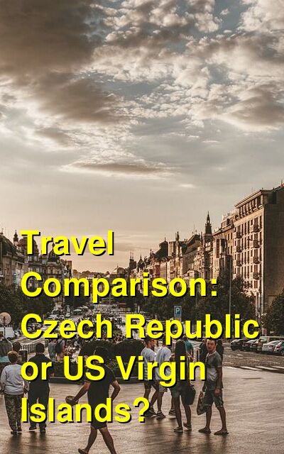Czech Republic vs. USVI Travel Comparison