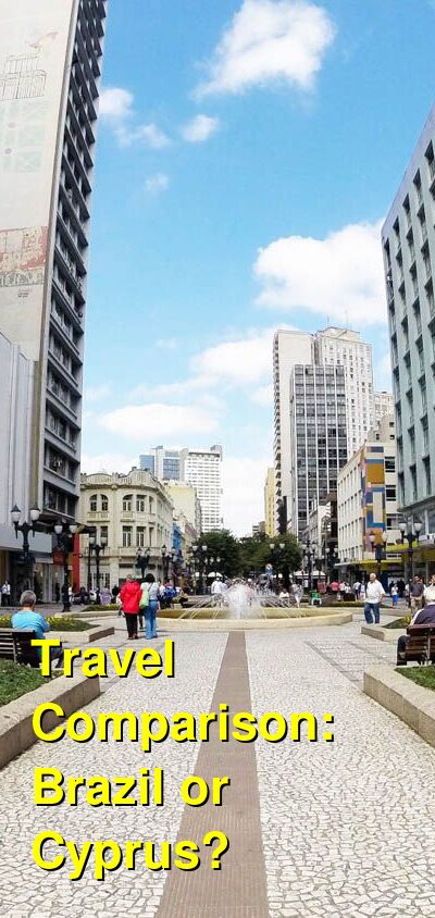 Brazil vs. Cyprus Travel Comparison