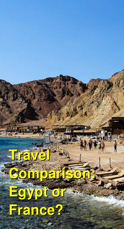 Egypt vs. France Travel Comparison